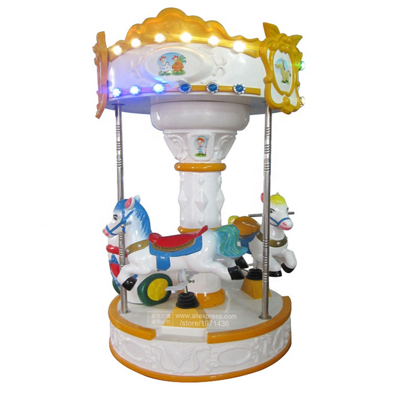 Coin Operated Kiddie Ride - Koń karuzelowy z włókna szklanego, dekoracja
