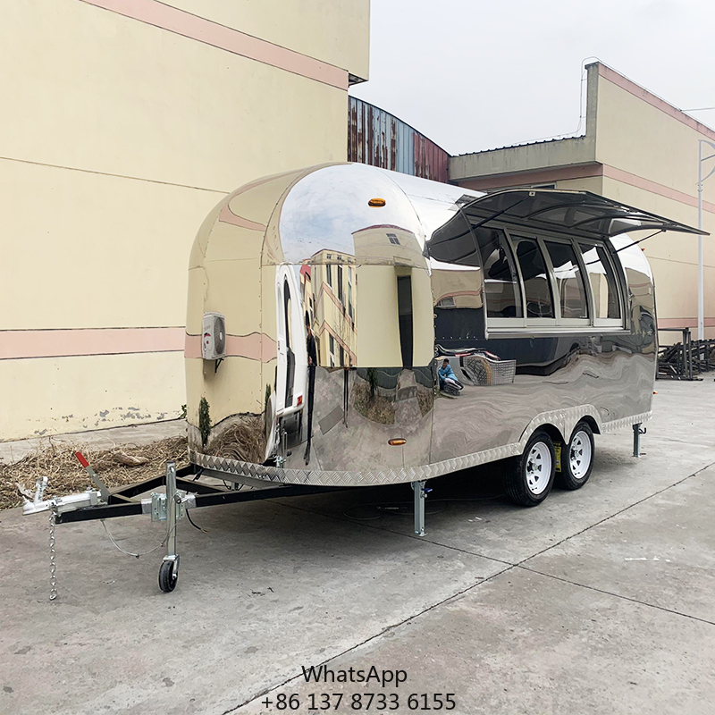 Hot Dog Vending Cart - Wózek gastronomiczny ze stali nierdzewnej na