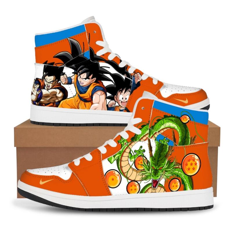 Basketball Arcade Game - Buty sportowe Dragon Ball z motywami
