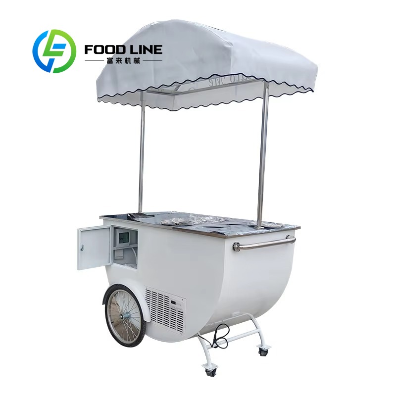 Dostosowywany mobilny wózek ha – Hot Dog Vending Cart recenzja i cena