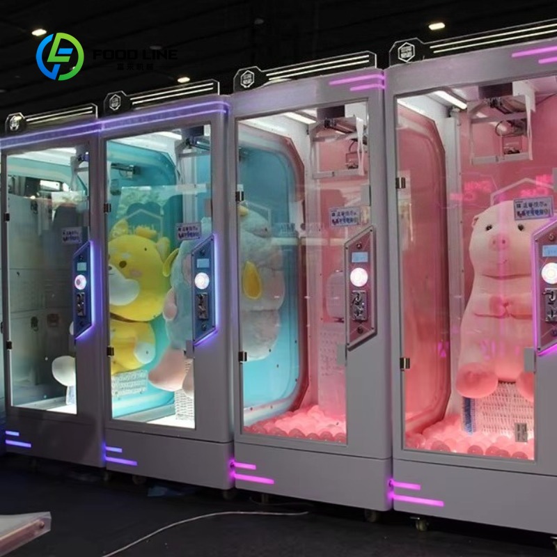 Automat na monety z różową mas – Arcade Toy Claw Vending Machine recenzja i cena