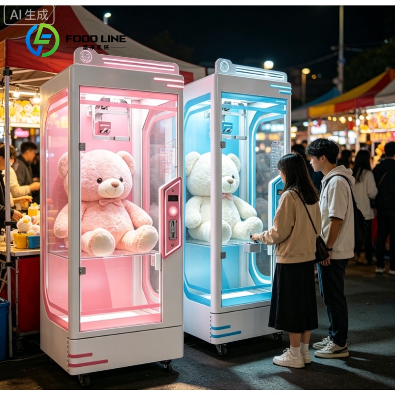 Automat na monety z różową mas – Arcade Toy Claw Vending Machine recenzja i cena