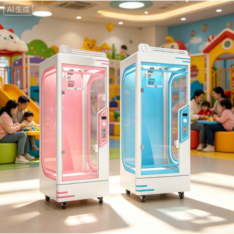 Automat na monety z różową mas – Arcade Toy Claw Vending Machine recenzja i cena