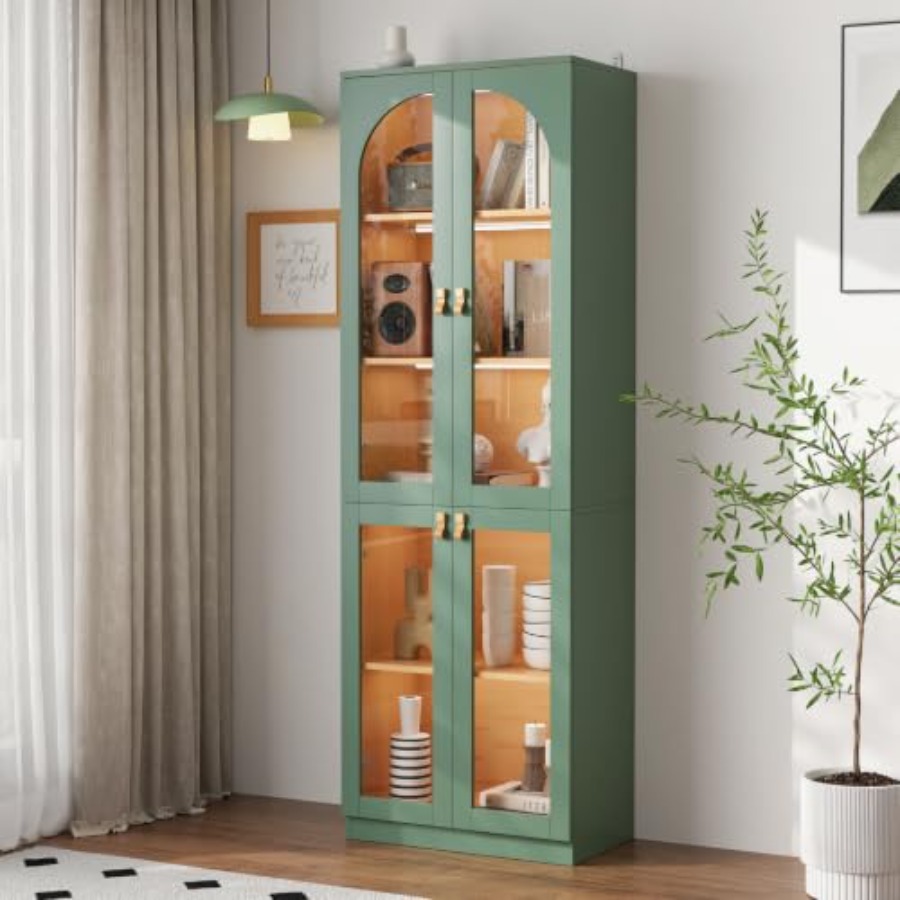 Szafka ekspozycyjna do salonu/ – Glass Cabinet Display recenzja i cena