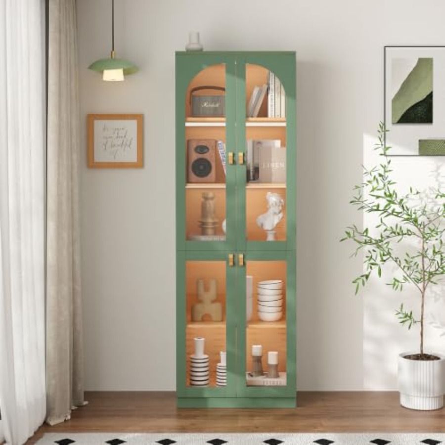 Szafka ekspozycyjna do salonu/ – Glass Cabinet Display recenzja i cena