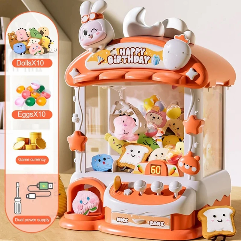 Cartoon Claw Game Machine Rabb – Coin Pusher Machine recenzja i cena
