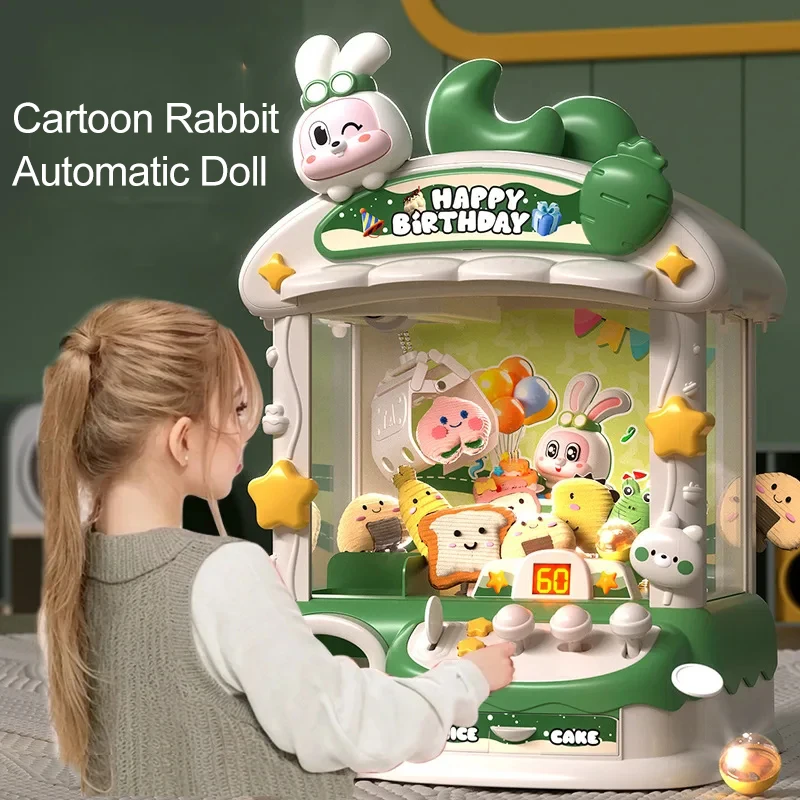 Cartoon Claw Game Machine Rabb – Coin Pusher Machine recenzja i cena