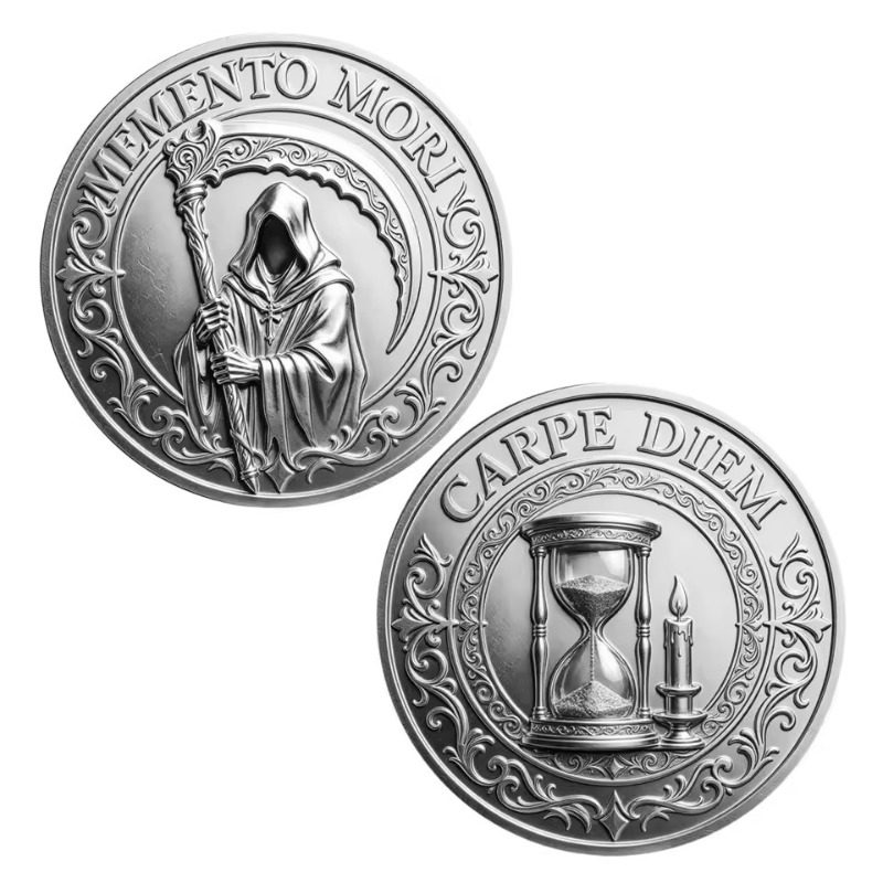 Pamiątka Memento Mori Carpe Di – Token Coin Mechanism recenzja i cena