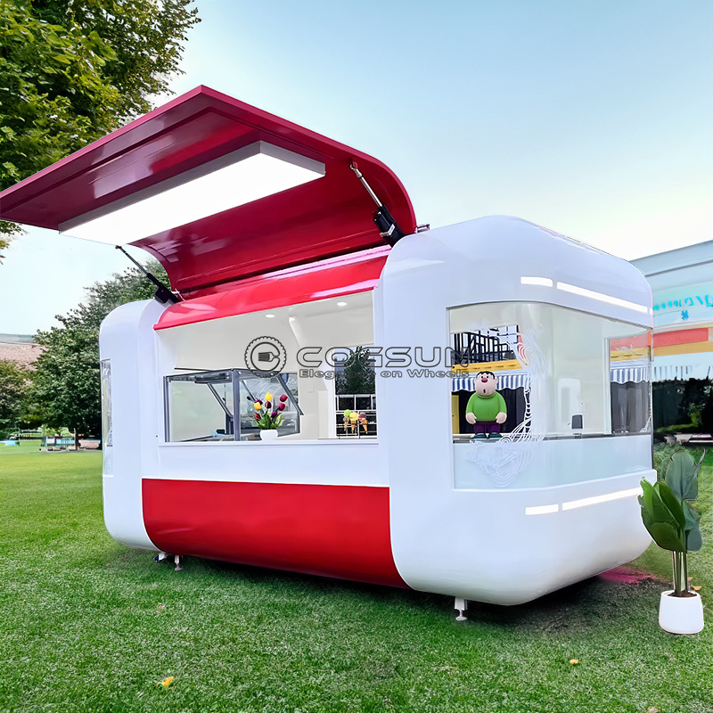 Mobilny przyczepa gastronomicz – Hot Dog Vending Cart recenzja i cena