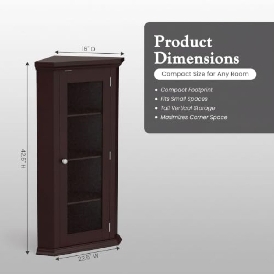 Narożna witryna ekspozycyjna d – Glass Cabinet Display recenzja i cena