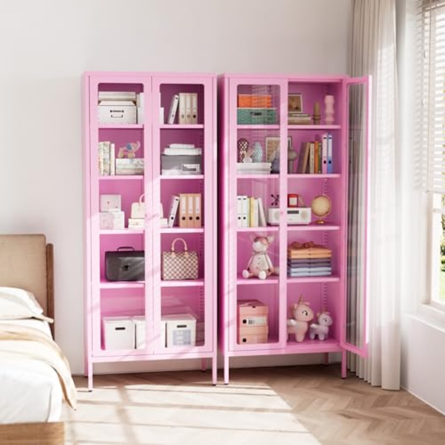 5-poziomowa szklana szafka eks – Glass Cabinet Display recenzja i cena