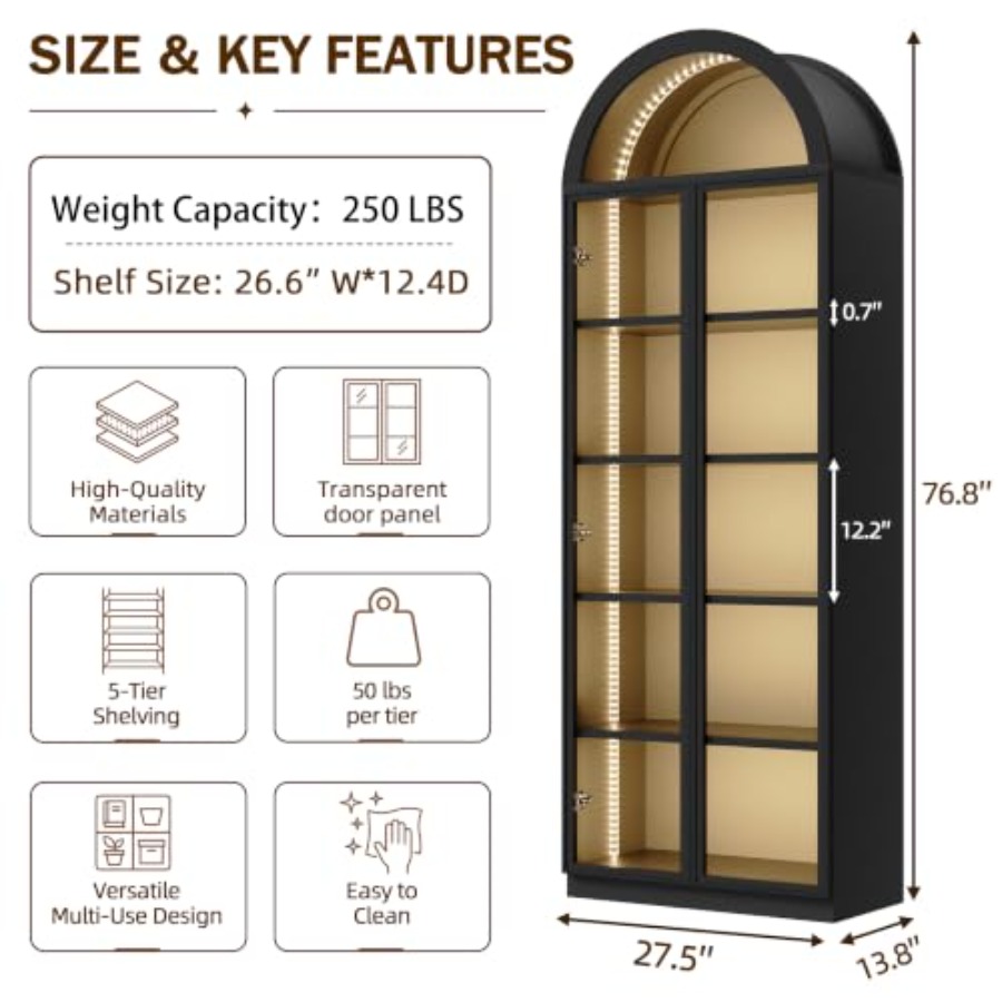 Atrapa ekspozycyjna do salonu  – Glass Cabinet Display recenzja i cena