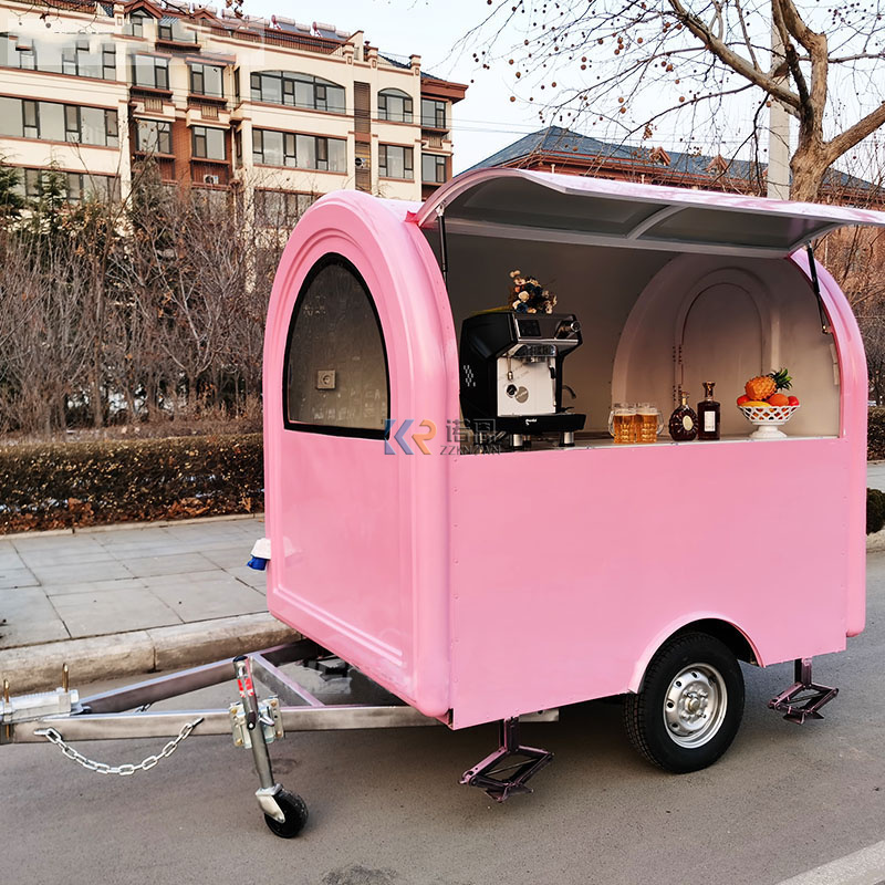 Outdoor Mobile Hot Dog Fast Fo – Hot Dog Vending Cart recenzja i cena