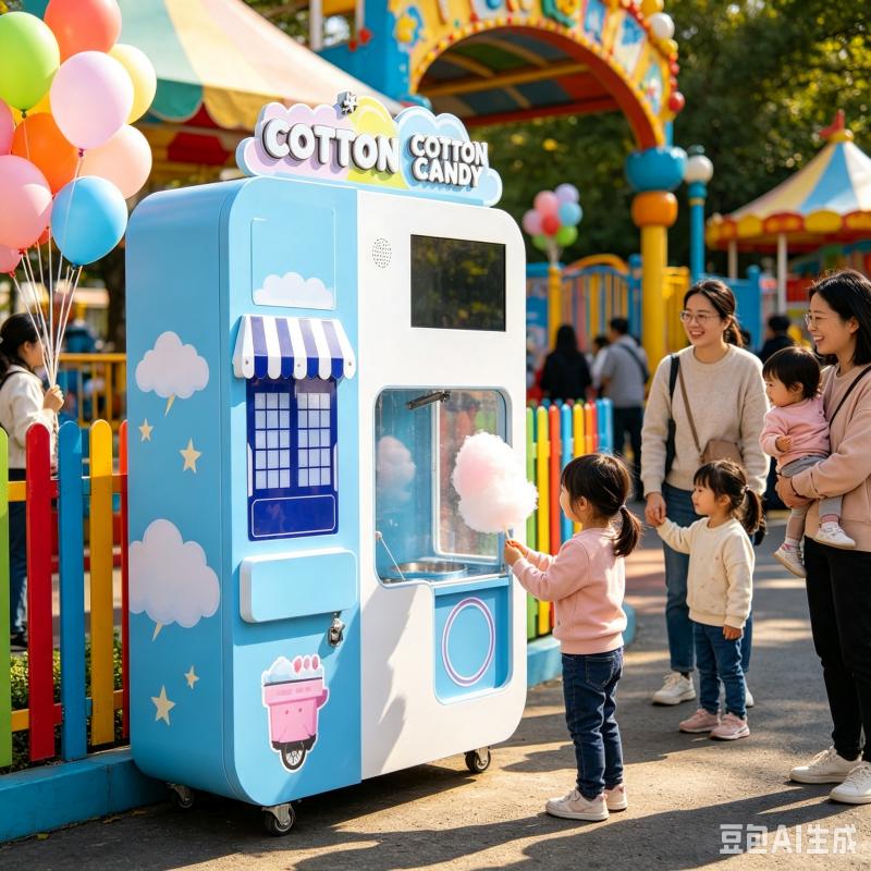 Spersonalizowany automat do sp – Candy Floss Machine recenzja i cena
