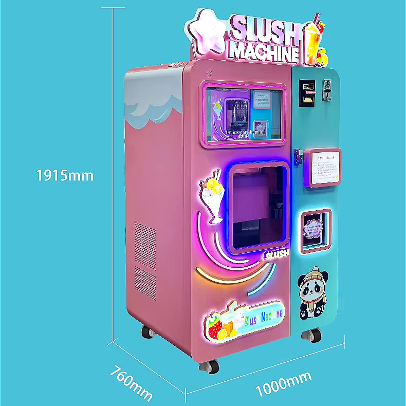 Automat do lodu w granulacie,  – Slushie Machine Vending recenzja i cena