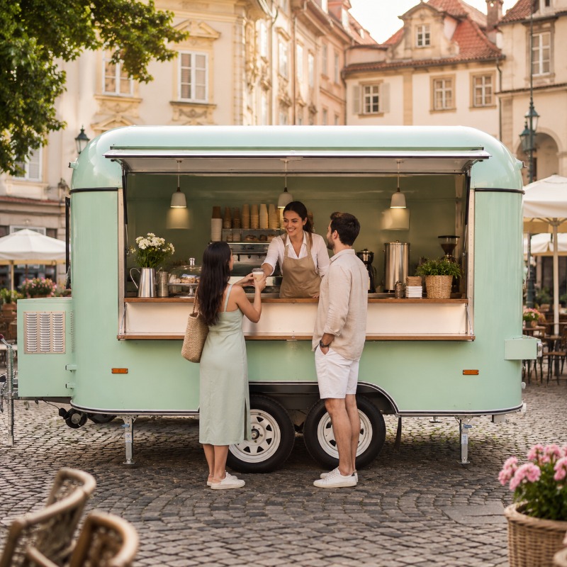 Wózek gastronomiczny, sprzedaż – Hot Dog Vending Cart recenzja i cena